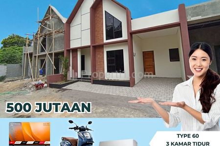 Dijual Unit Rumah Scandinavian Dekat Pasar Godean Sleman