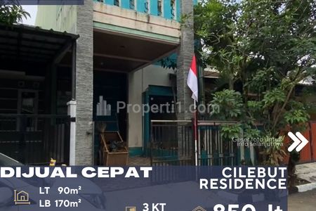 Dijual Rumah Dalam Perumahan dengan View Gunung di Daerah Sukaraja Bogor