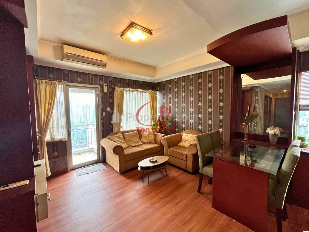 Sudirman Park Apartment for Rent 3+1 BR Fully Furnished, Near Citywalk Sudirman, LSPR, Sahid Sudirman Center Building, and Setiabudi MRT Station