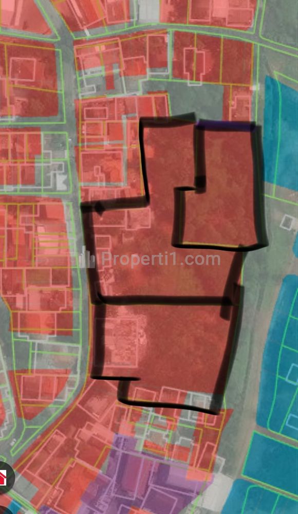 Jual Murah SHM Tanah Kosong 1 Hektar Strategis Pinggir Jalan Cocok Buat Cluster, Harga Mepet NJOP di Jalan Sadar Raya, Jagakarsa, Jakarta Selatan