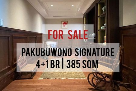 Jual Apartemen Pakubuwono Signature 4+1BR, 385sqm, Pool View, Renovated, Very Well Maintained, Nice Interior Design - Yani Lim 08174969303