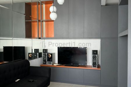 Jual Apartemen Sudirman Park 2 BR Fully Furnished, Dekat Citywalk Sudirman, LSPR, Gedung Sahid Sudirman Center, dan Stasiun MRT Setiabudi