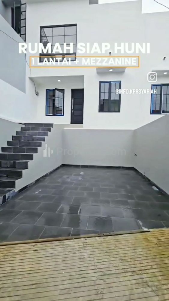 Dijual Rumah Baru Type Mezzanine di Ciracas, Jakarta Timur Dekat ke Stasiun LRT