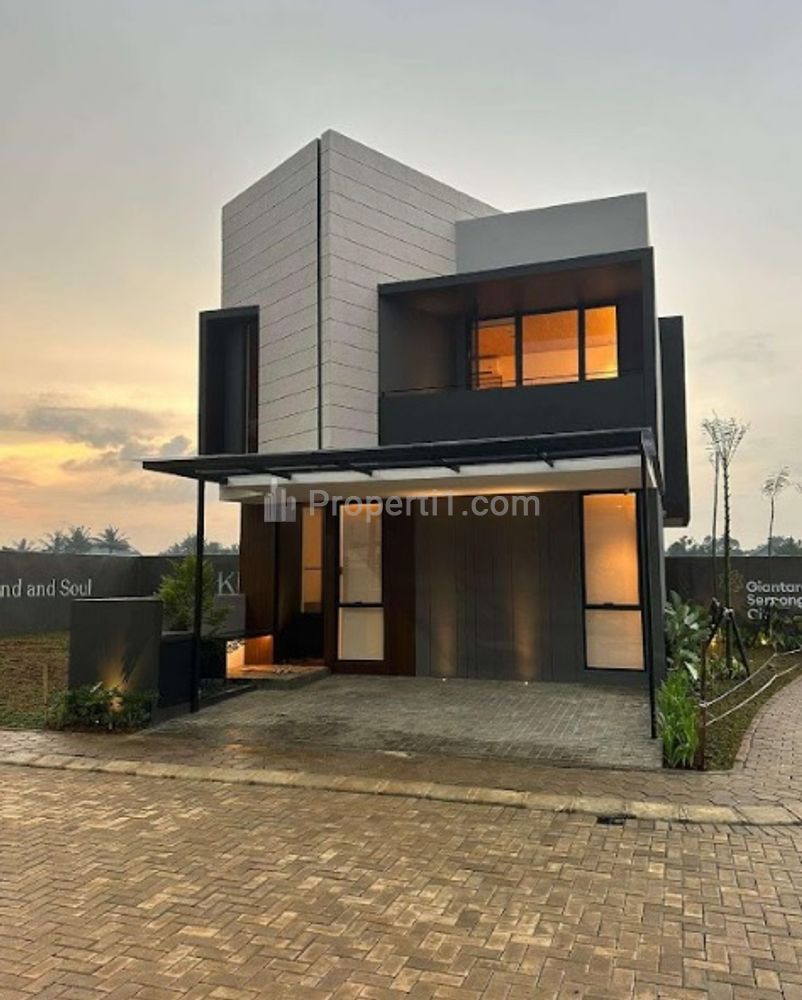 Dijual Rumah Design Open Space Living di Giantara Serpong City, Tangerang Selatan
