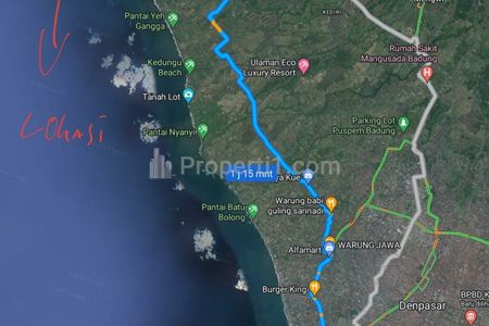 Jual Tanah Tepi Pantai 13 Hektar di Pantai Abian Kapas, Beraban, Salemadeg Timur, Tabanan Bali