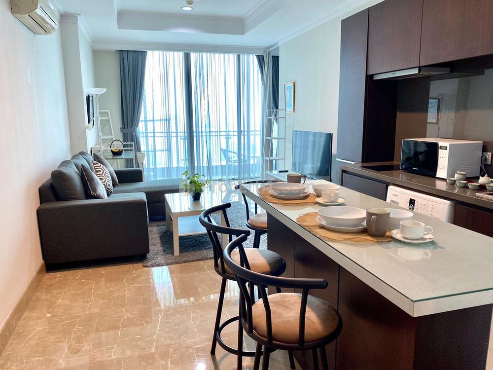 Sewa Apartment Residence 8 Senopati - 1 Bedroom Full Furnished and Good Condition - Strategic and Prime Location in South Jakarta