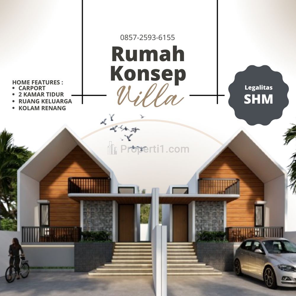 Dijual Rumah Konsep Villa Terlaris di Purwokerto Banyumas