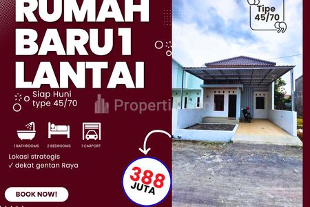 Dijual Cepat Rumah di Dekat Gentan Raya, Sukoharjo