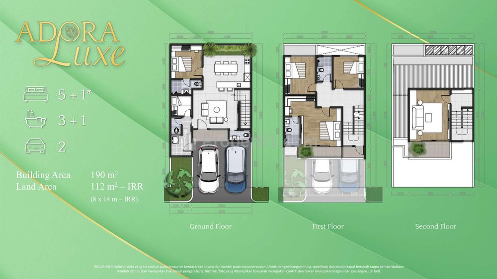 Dijual Rumah Mewah Lokasi Terdepan di Terravia BSD City Tangerang