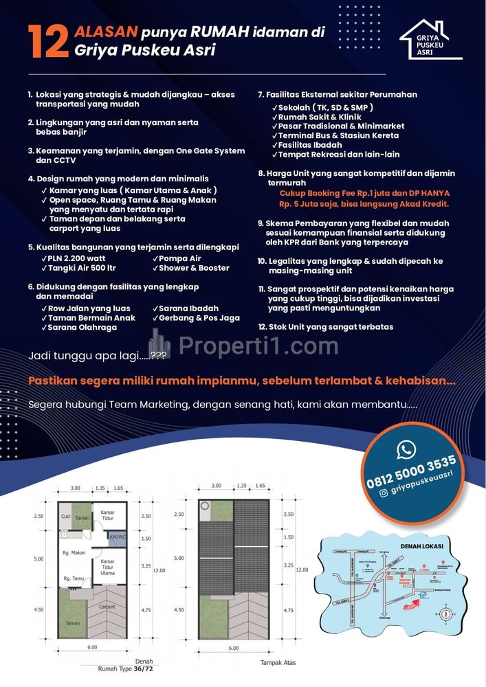 Dijual Rumah Ready Stock Siap Huni di Bogor