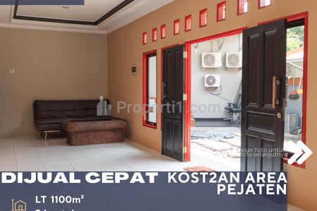 Dijual Rumah Kost-kostan Full Occupancy 3 Lantai Lokasi Strategis di Daerah Pejaten Jakarta Selatan