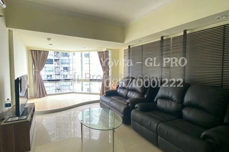 Disewakan Apartemen Taman Anggrek Condominum 2+1 BR Furnished Bagus