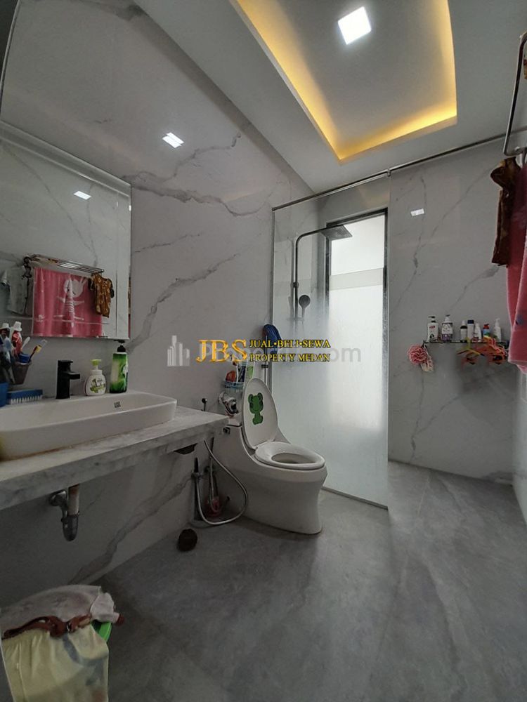 Jual Rumah Lux Fully Furnished di Komplek Citraland Gama City Medan Cluster Dempsey Hill