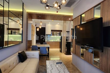 For Rent Apartemen Sudirman Suites – 2+1 Bedroom Fully Furnished, Great Location in Central Jakarta