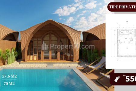 Dijual Rumah Villa Furnish with Pool di Nusa Penida Klungkung Bali