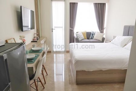 Disewakan Full Modern Furnished Apartment at Menteng Park Type Studio – Strategic Location in Central Jakarta