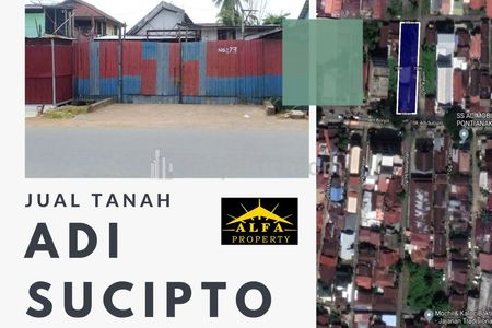 Dijual Tanah Jalan Adi Sucipto Kota Pontianak