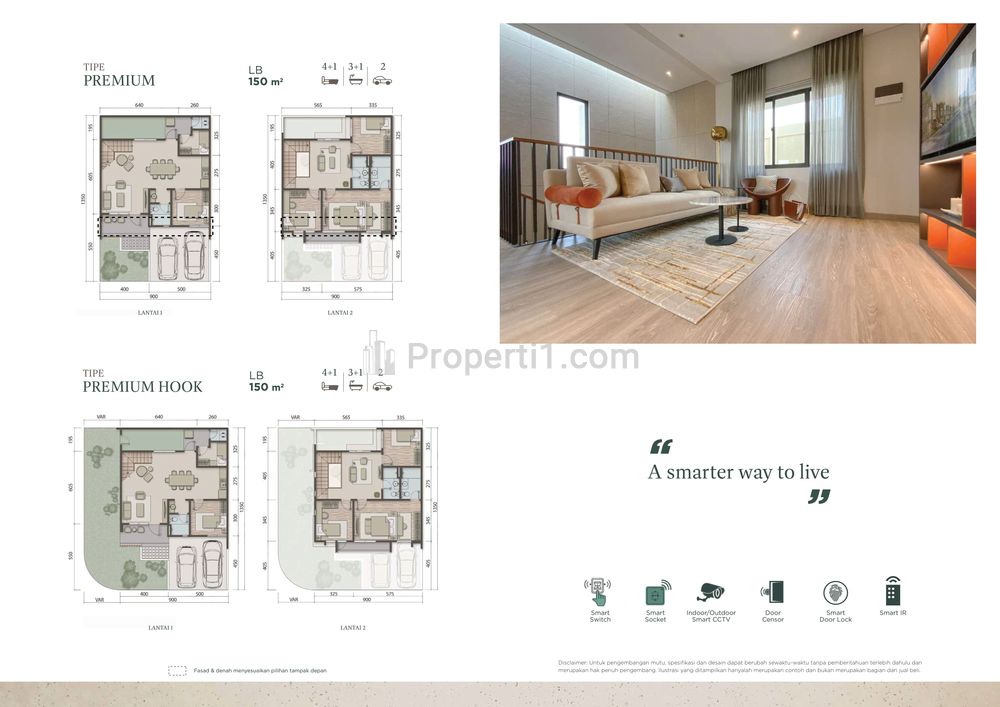 Dijual Rumah Modern Nuansa Asri nan Nyaman di Gading Serpong Tangerang