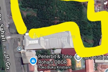 Jual Tanah HGB 1.2 Hektar di Jalan Gunung Sahari, Zona Komersil, Kemayoran, Jakarta Pusat