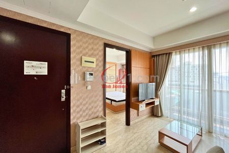 Sewa Apartemen Menteng Park Tipe 2 Bedrooms Full Furnished, Dekat Taman Ismail Marzuki, RSCM, Bunda Hospital, dan Kampus UI Salemba