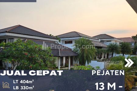 Dijual Rumah Dalam Townhouse Unit Terbatas di Daerah Pejaten Jakarta Selatan