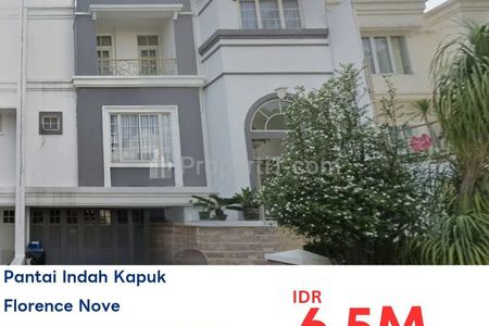 Dijual Rumah MURAH Cluster Florence Pantai Indah Kapuk PIK Jakarta Utara