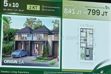 Jual Rumah Citra Garden Serpong, Sebelah Stasiun dan BSD - Tangerang