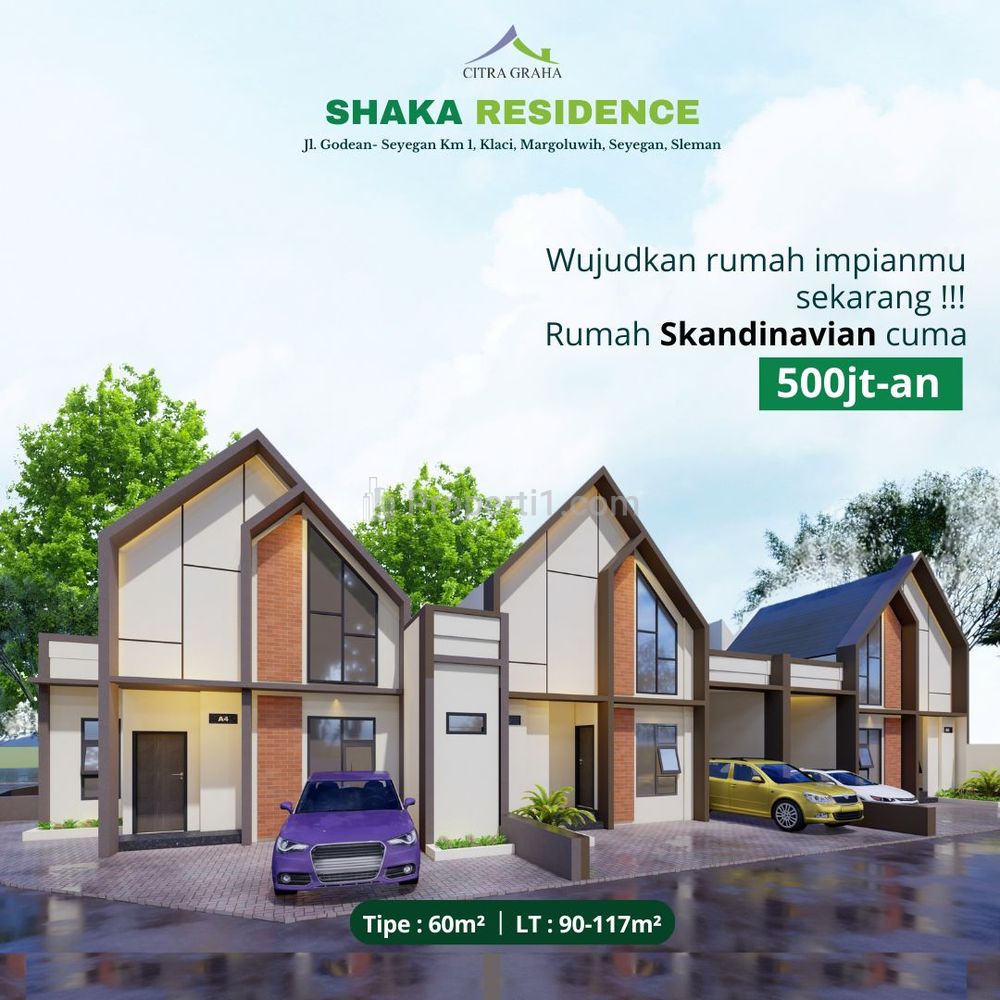 Dijual Rumah Mewah di Sleman DP 10%