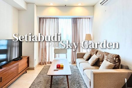 Disewakan Apartemen Setiabudi Sky Garden - 2Bedroom - Full Furnished