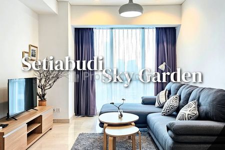 Disewakan Apartemen Setiabudi Sky Garden - 2 BR Full Furnished