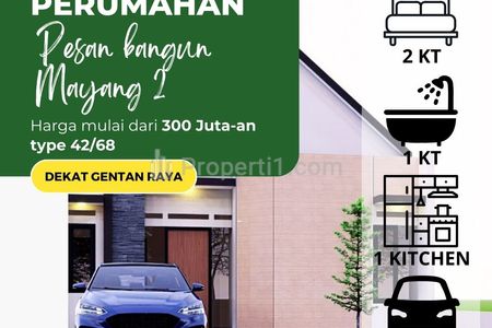 Dijual Cepat Rumah Strategis Dekat Gentan Raya, Sukoharjo