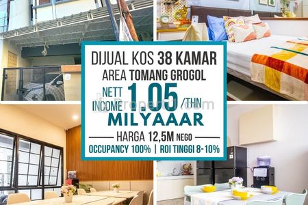 Jual Kost-kostan di Tomang Grogol Jakarta Barat Fully Furnished