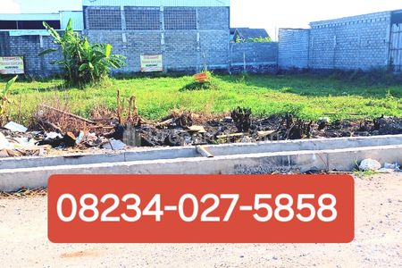 Dijual Tanah 1211 m2 Area Jl. Mahendradata Denpasar, Dekat Jl. Teuku Umar Barat, Kerobokan, Kuta, Bali