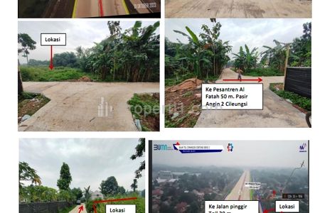 Jual Murah Tanah Kosong 4421 m2, SHM, Pinggir Jalan Tol Cimanggis Cibitung, Pasir Angin, Cileungsi, Kabupaten Bogor