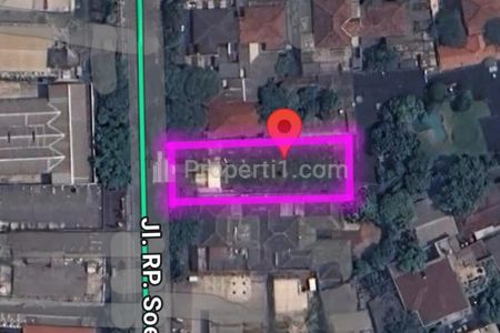 Jual Tanah HGB Strategis Luas 1001 m2 di Jalan RP Soeroso Cikini, Kawasan Komersil, Menteng, Jakarta Pusat