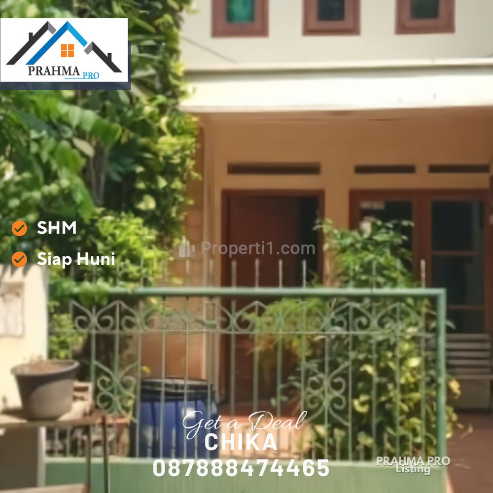 Jual Rumah Minimalis 2 Lantai Dalam Komplek Siap Huni di Daerah Duren Sawit Jakarta Timur