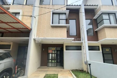 Dijual Rumah Townhouse Siap Huni Dekat Pintu Tol Krukut Depok