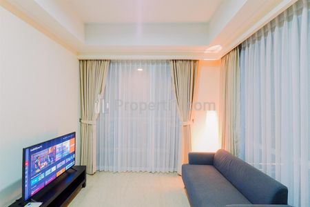 Disewakan Apartemen Menteng Park Tower Emerald (Private Lift) - 2 Bedrooms Full Furnished, Dekat TIM, RSCM, Bunda Hospital, dan Kampus UI Salemba