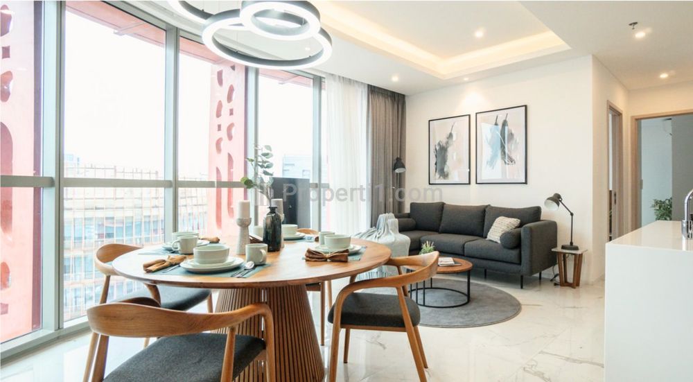 Disewakan Apartemen South Quarter Residence Tipe Corner 2BR Full Furnished
