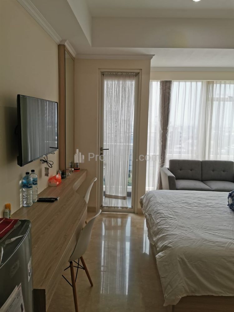 For Rent Apartemen Menteng Park Tipe Studio Fully Furnished, Dekat TIM, RSCM, Bunda Hospital, dan Kampus UI Salemba