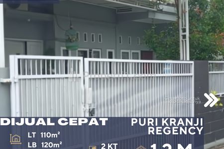 Dijual Rumah Minimalis Dekat Stasiun KRL di Daerah Kranji Bekasi