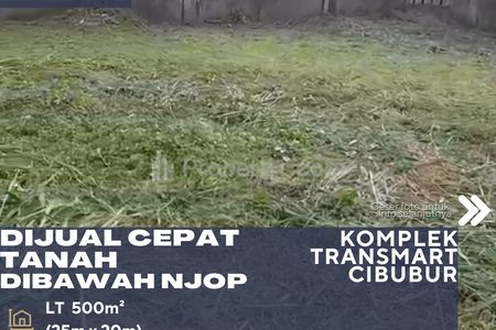 Dijual Cepat Tanah di Dalam Komplek Harga di Bawah NJOP di Daerah Cimanggis Depok