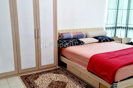 Dijual Apartemen Kemang Village Size 130 m2, Lantai Rendah, Tipe 2+1 BR Semi Furnished