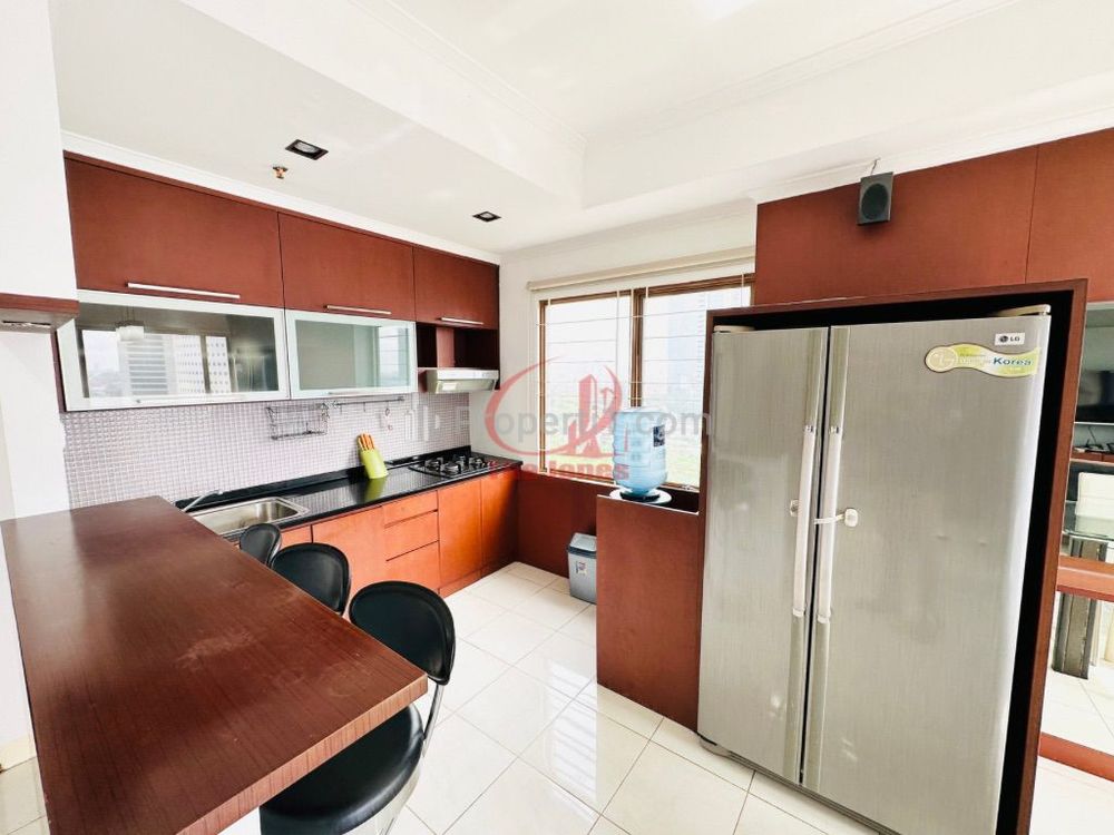 Apartment for Rent at Sudirman Park 2+1 BR Fully Furnished, Near Citywalk Sudirman, LSPR, Sahid Sudirman Center Building, and Setiabudi MRT Station