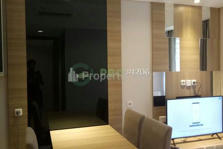 Dijual Apartemen Taman Anggrek Residence 2 Kamar Furnish Interior Bagus