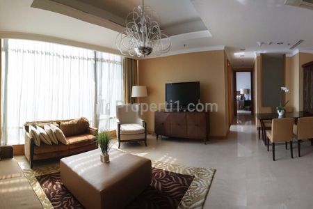 Disewakan Apartemen Kempinski 2+1BR Good Condition Furnished