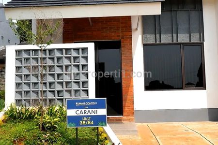 Dijual Rumah Minimalis 1 Lantai 2 Kamar Tidur Cicilan 1 Jutaan di Sawangan, Depok, Jawa Barat