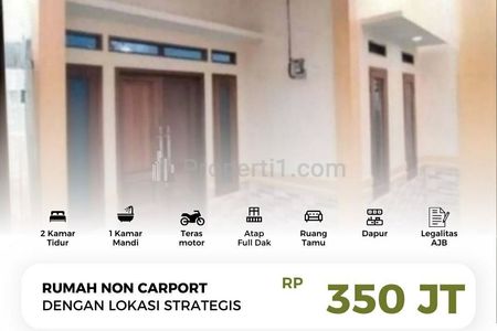 Dijual Rumah Mungil Minimalis 2 Kamar di Duren Sawit, Jakarta Timur