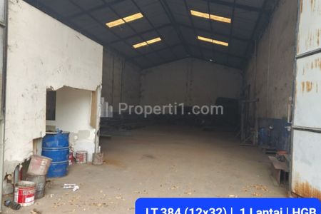 Dijual 384 m2 Gudang Safe n Lock di Sidoarjo JATIM - Sidoarjo Eco Industrial Estate Warehouse  - Lingkar Timur - Sidoarjo