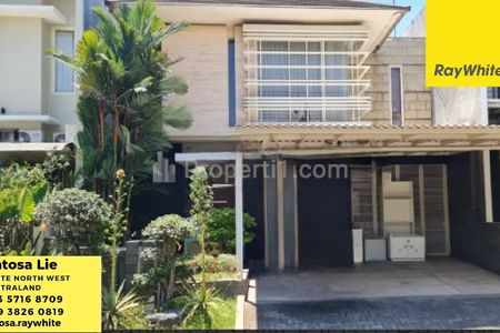 Dijual Rumah Grand Eastwood Citraland Surabaya Barat - Area Woodland - Waterfront - Fresh Market Citraland